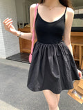 Vsmme Spring Outfit Korean Style Sexy Backless Women Dress Sleeveless Summer Women Dress High Waist Mini Dress